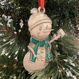 Clarence 2021 Snowman ornament - Many colors to choose-Plymouth Cards