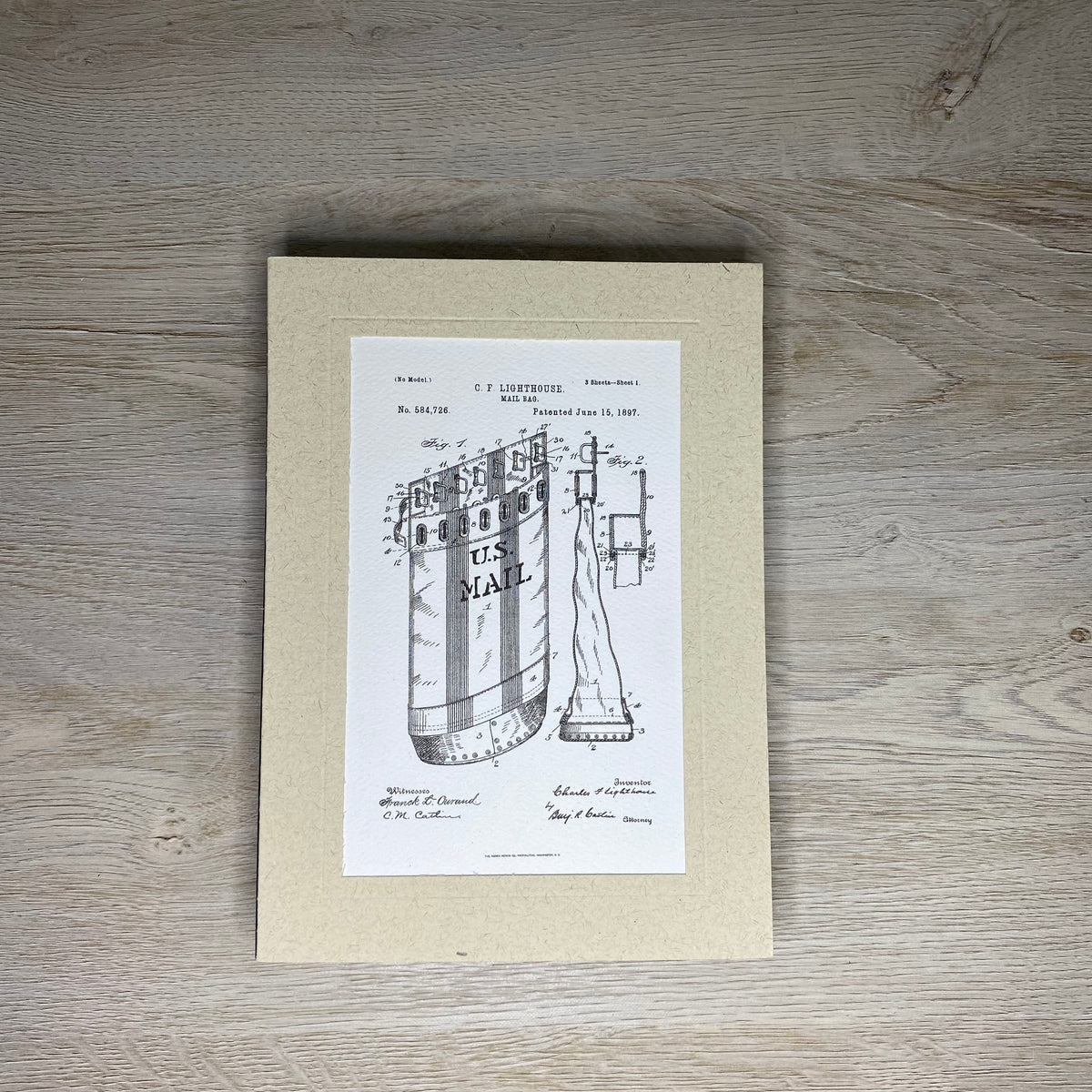 Postal patent cards
