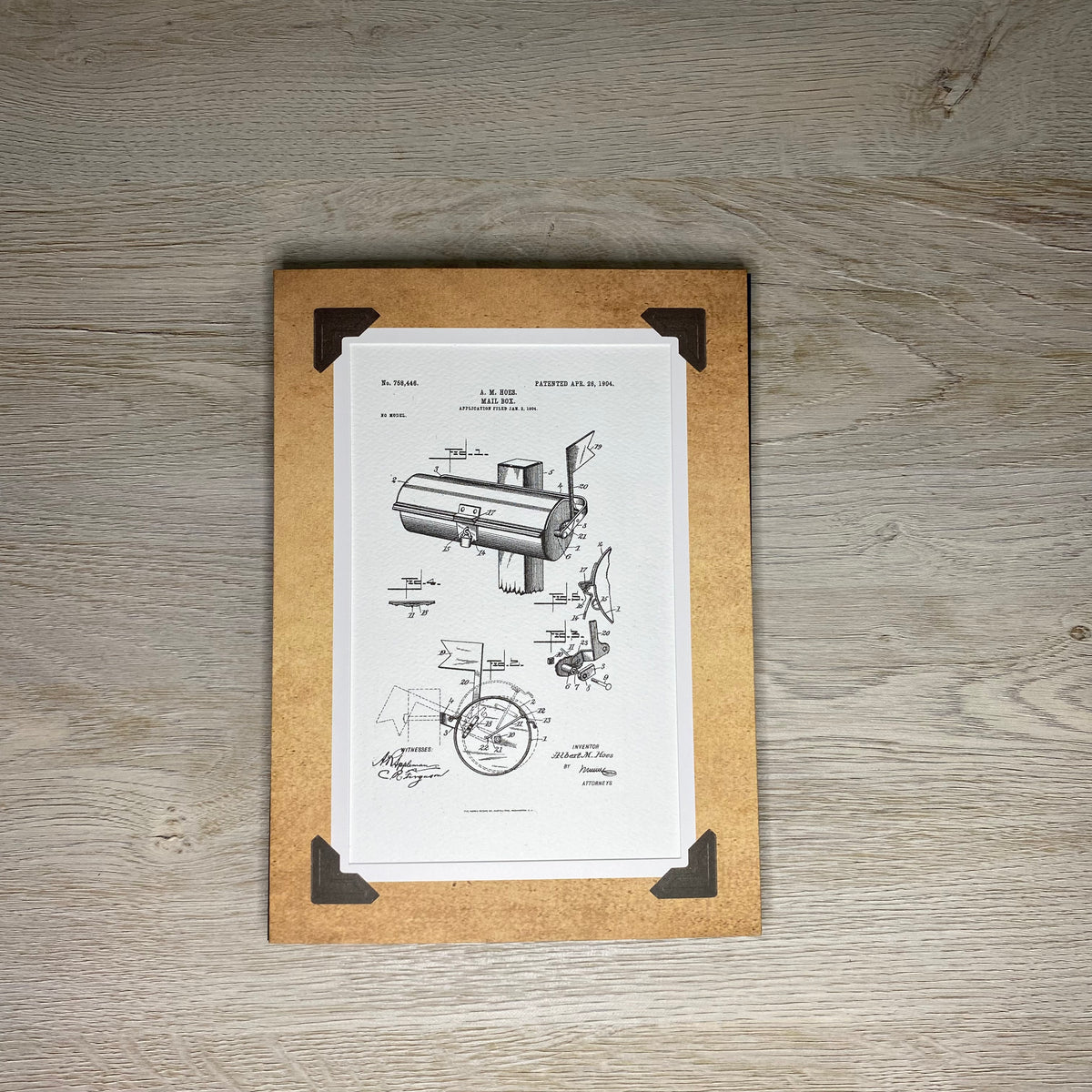 Postal patent cards