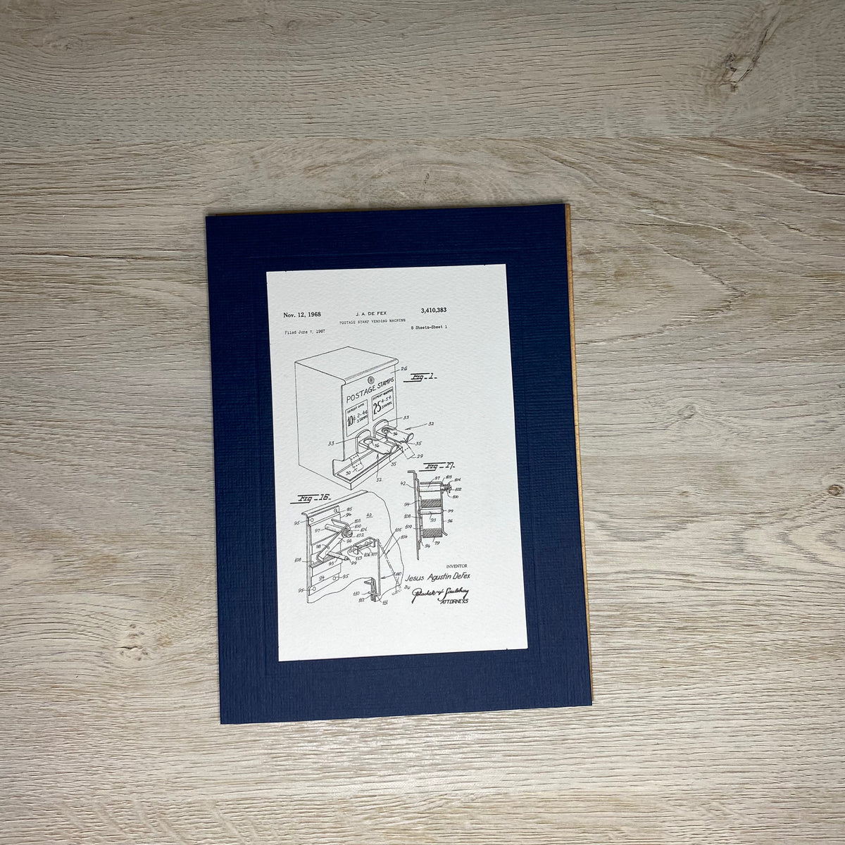Postal patent cards