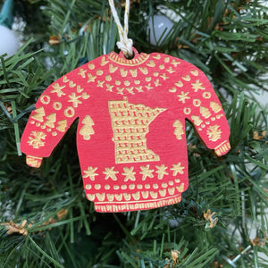 Ugly Sweater Ornaments