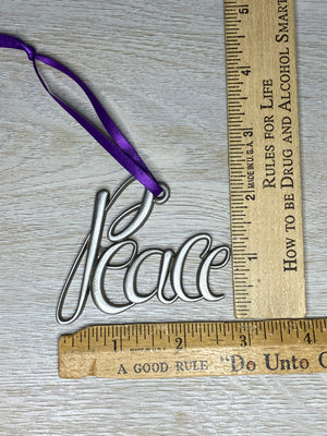 Peace Ornament-Plymouth Cards