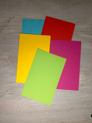 Cardstock Paper Packs - 100 pack (3 9/16 x 5 9/16)-Plymouth Cards
