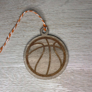 Sports with Balls Wooden Ornaments