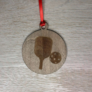 Sports with Balls Wooden Ornaments