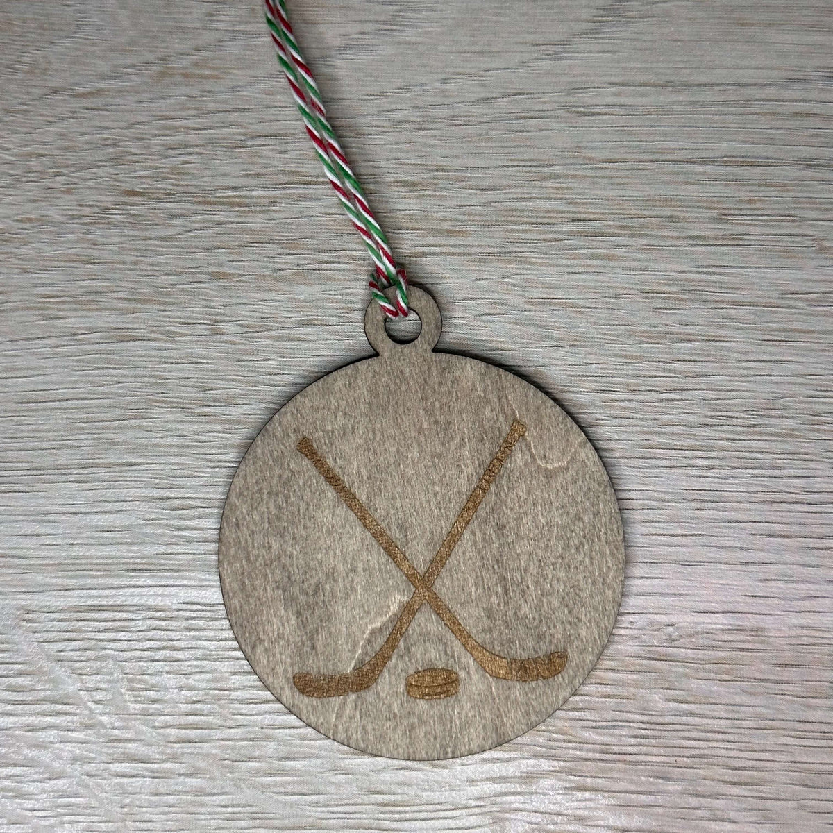 Sports with Balls Wooden Ornaments