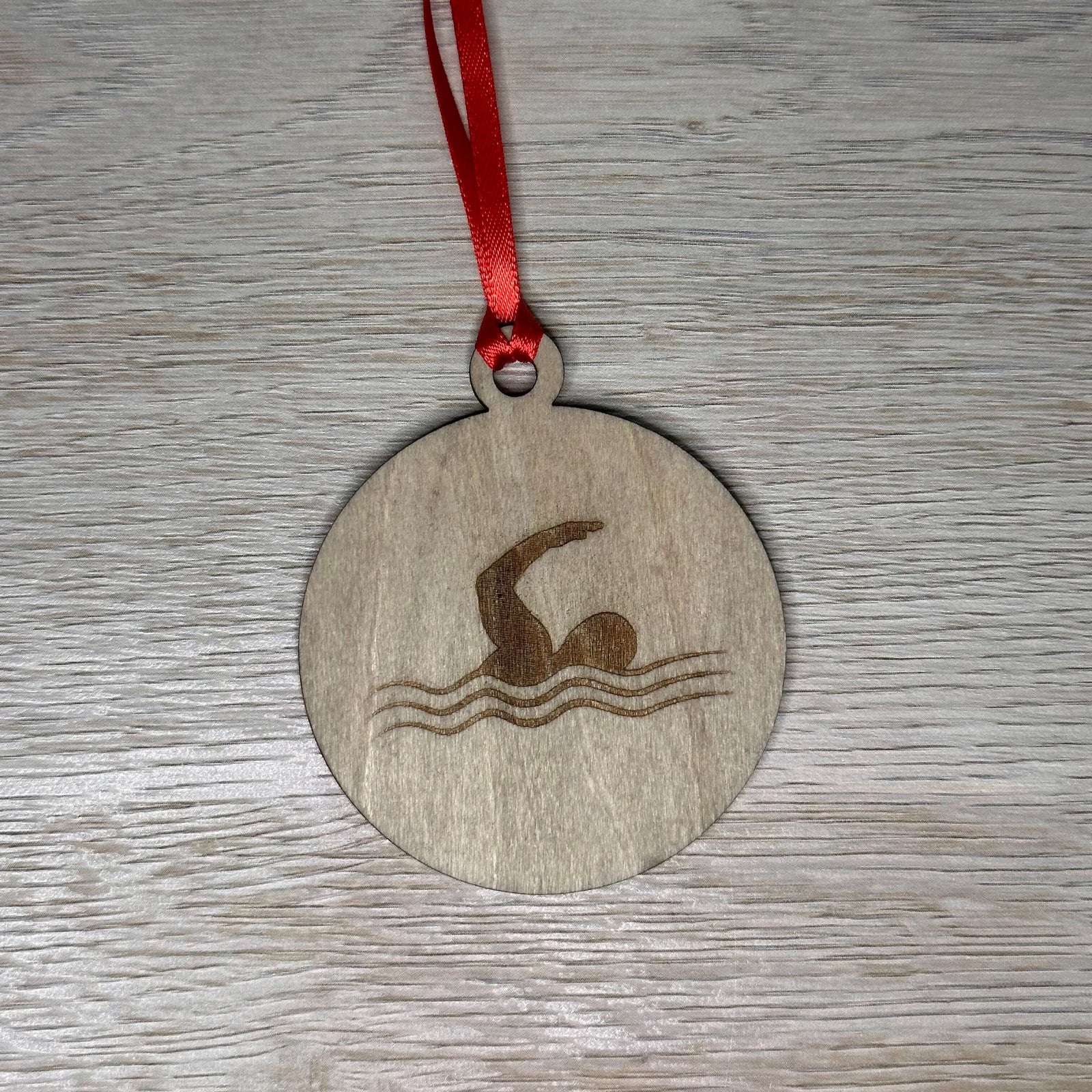 Swimming ornament