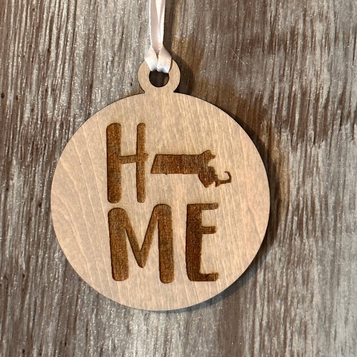 Home State Wooden Ornaments