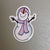 Eileen the snowman sticker