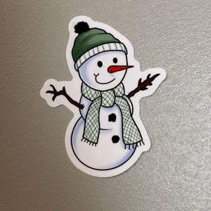 Clarence the snowman sticker