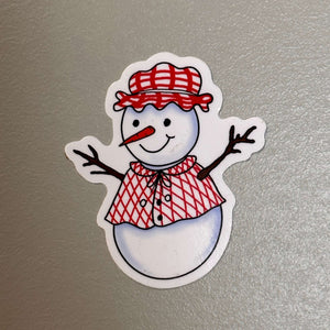 Mary the Snowman stickers