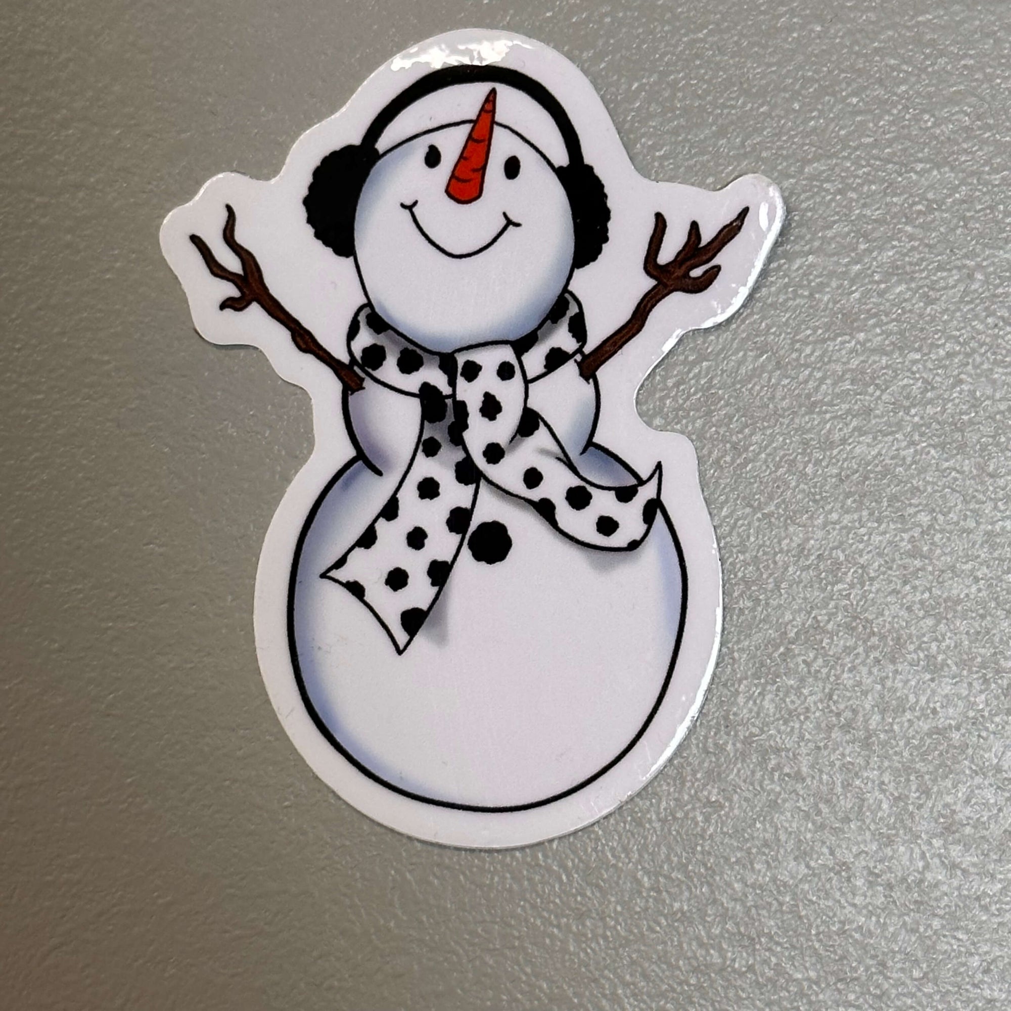 Gary the snowman sticker