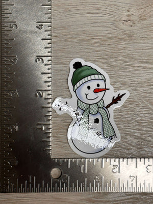 Clarence the snowman sticker