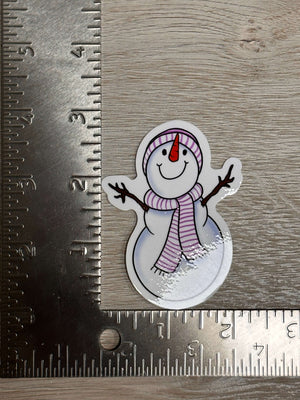 Eileen the snowman sticker