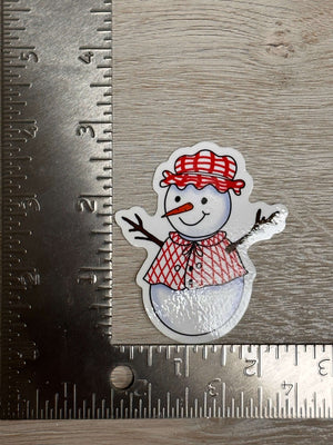 Mary the Snowman stickers