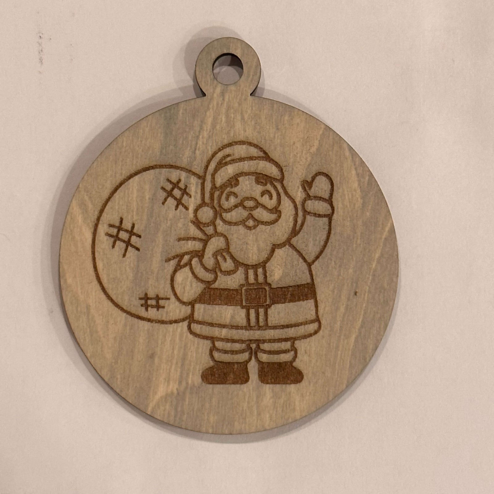 Santa Ornament