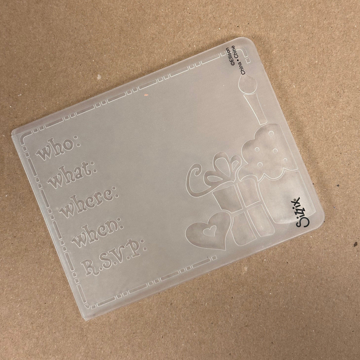 Embossing Folders ~4x6