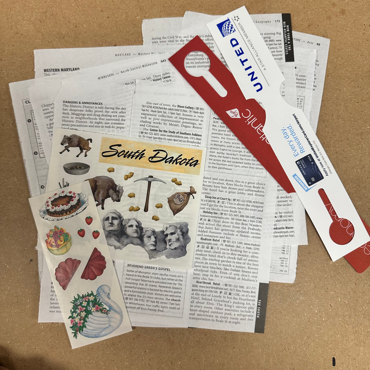 Travel Junk Journal card kit - May 2024