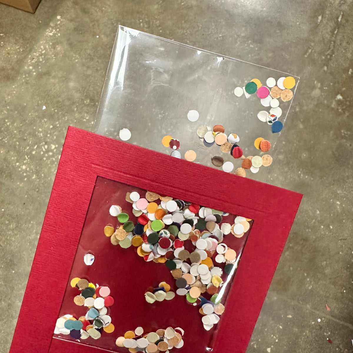 Shaker card clear bags - 3 sizes