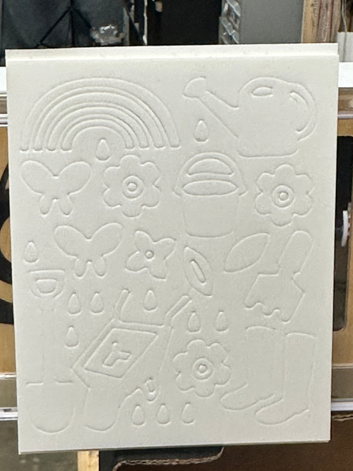 Garden Shapes 3D foam sheet