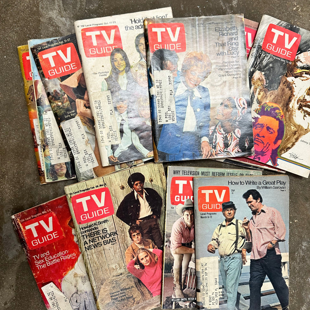 TV Guides - Bundles of 3