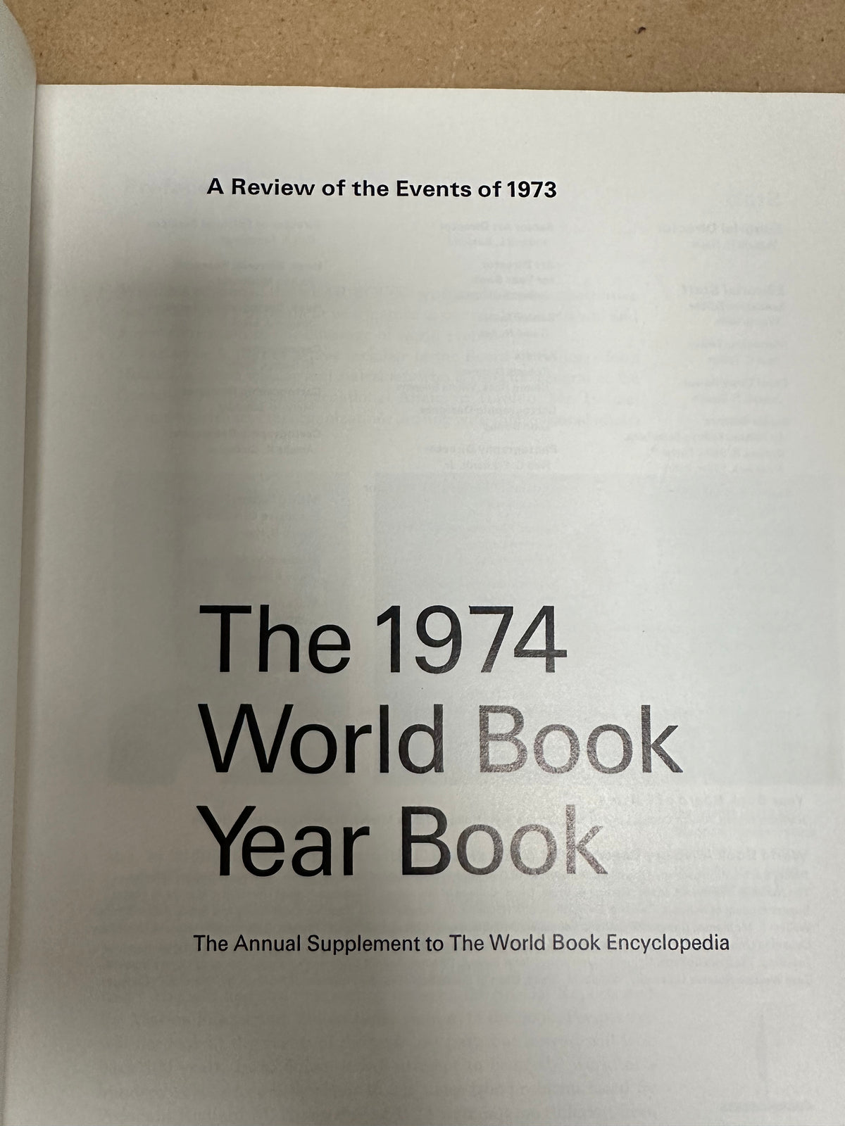 Year in Review books