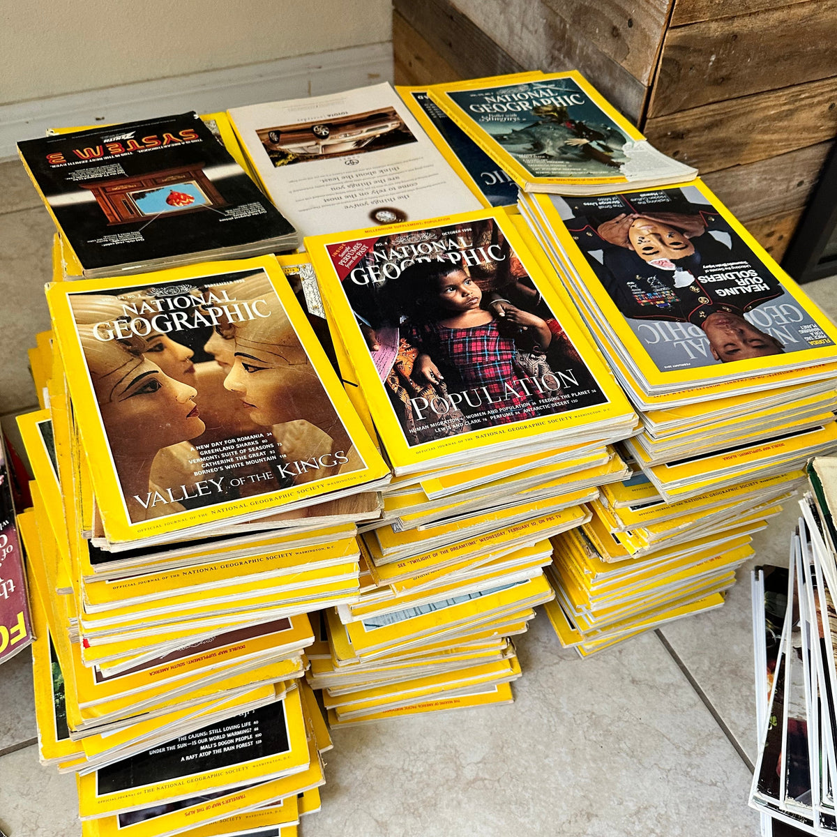 2000s to 2020s National Geographic magazines
