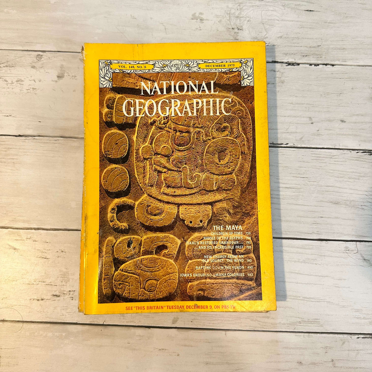 1970s National Geographic magazines