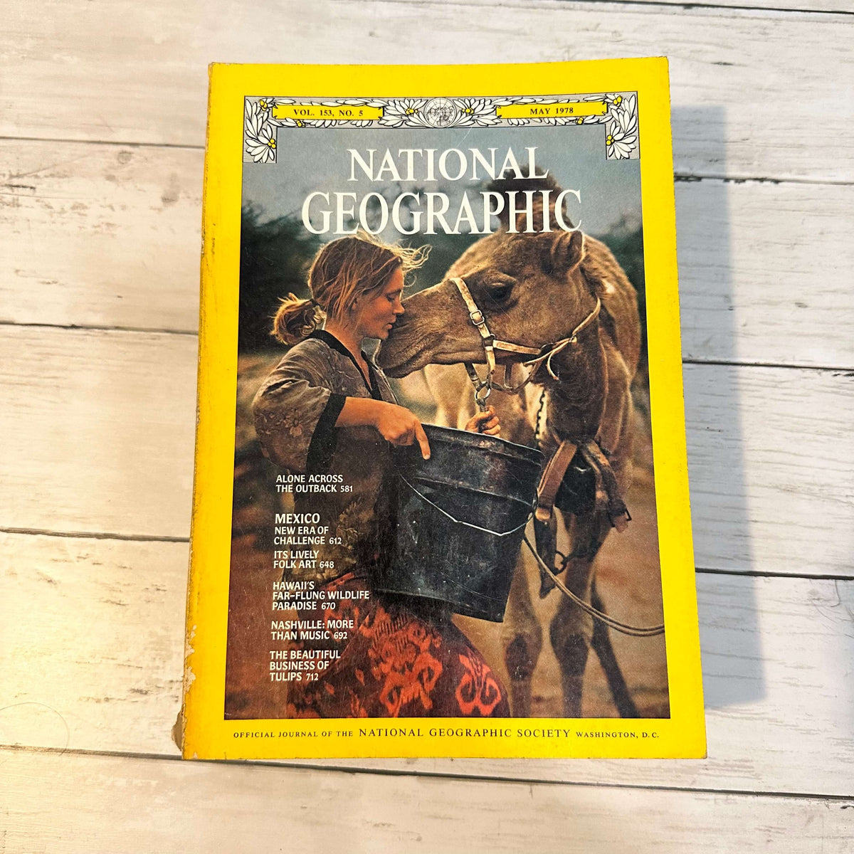 1970s National Geographic magazines