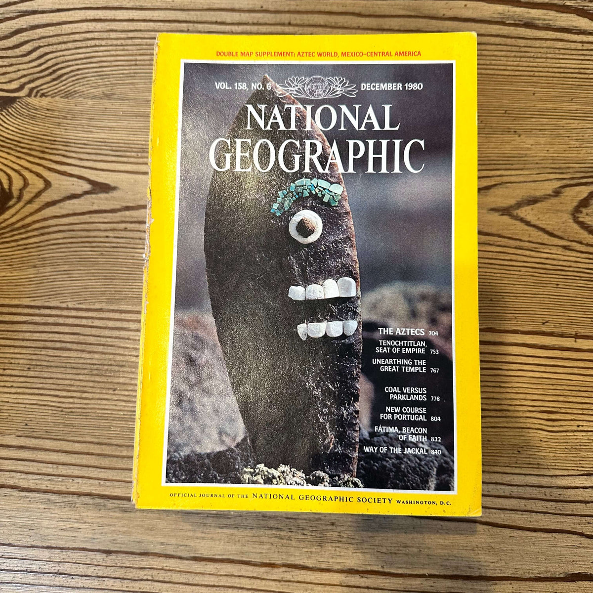 1980s National Geographic magazines