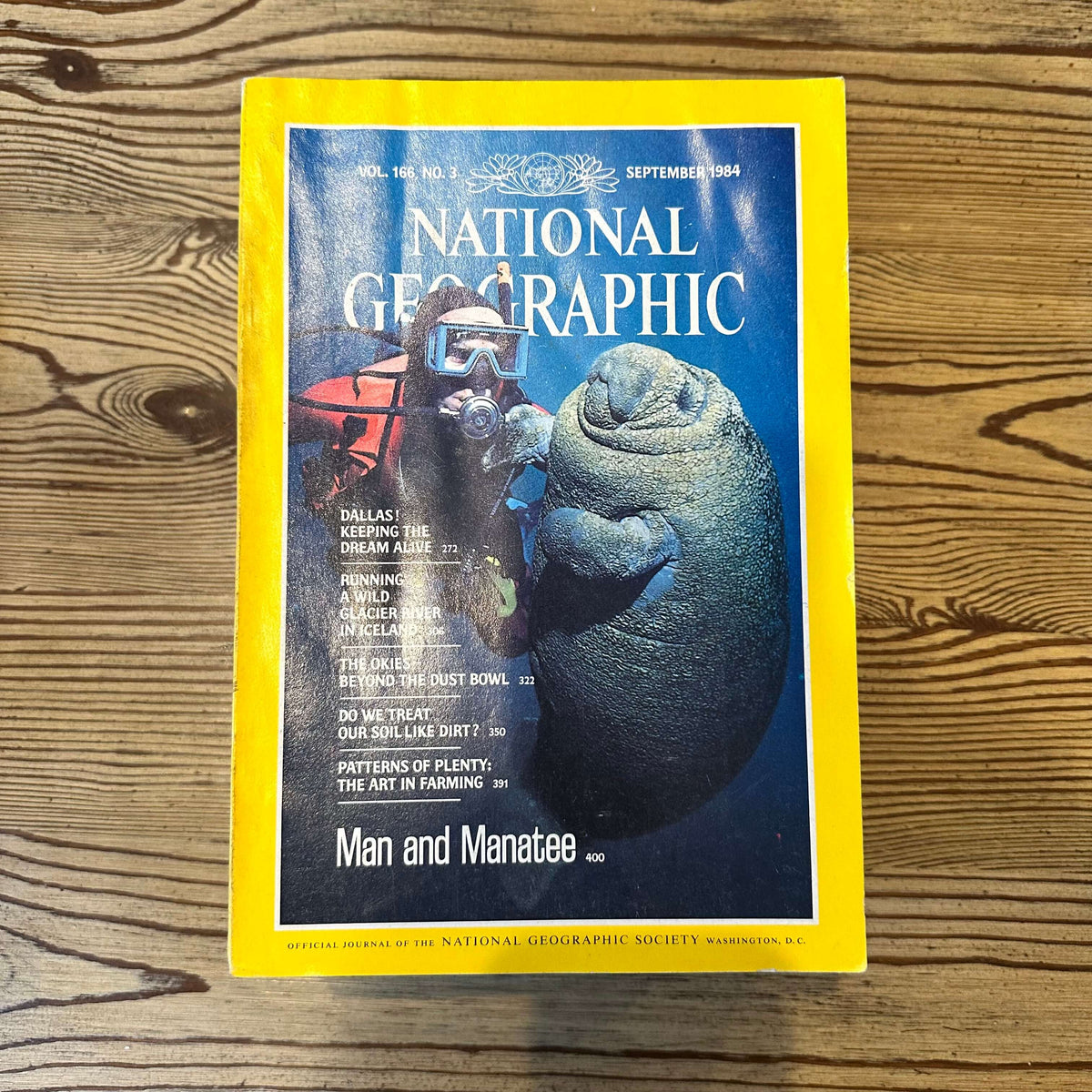 1980s National Geographic magazines