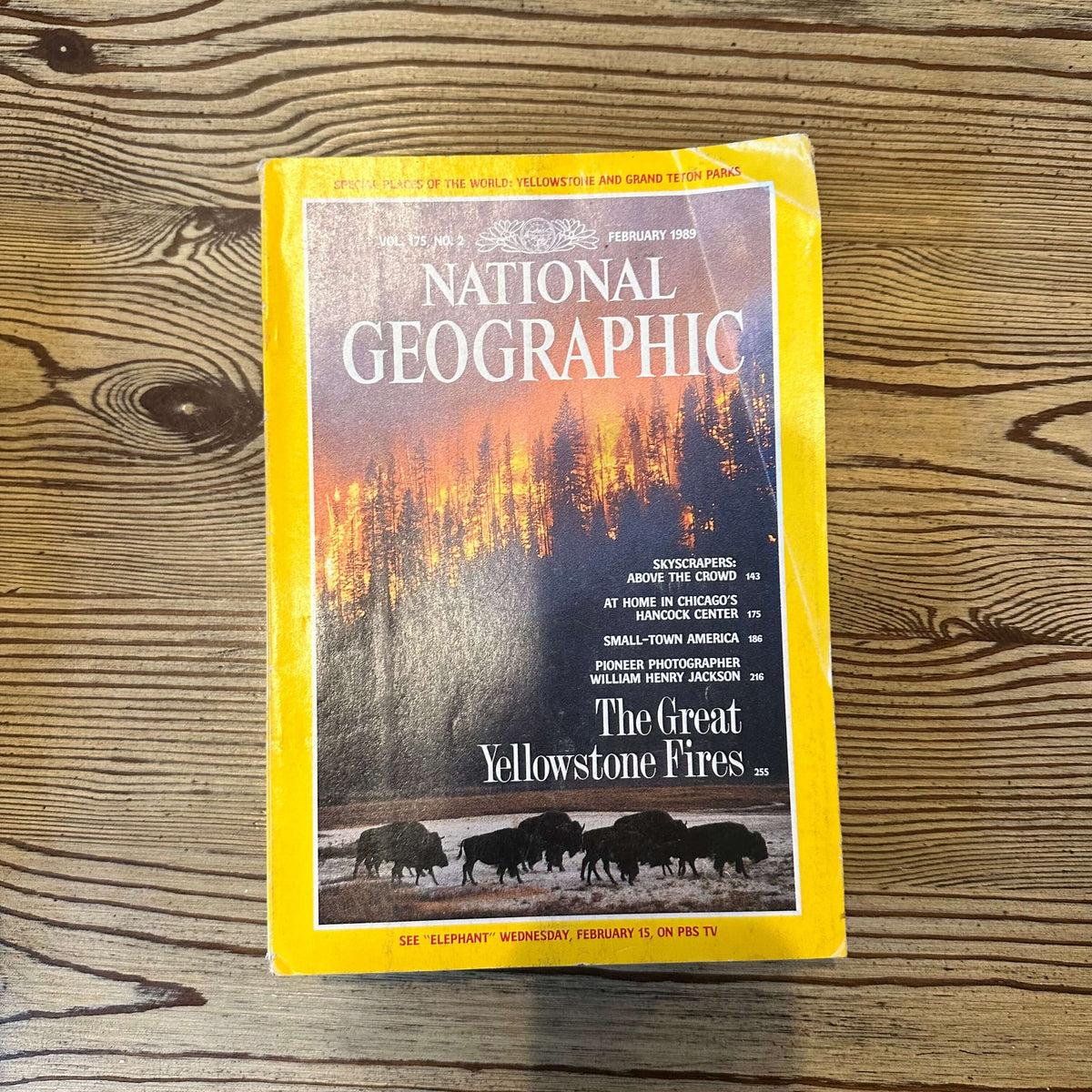1980s National Geographic magazines