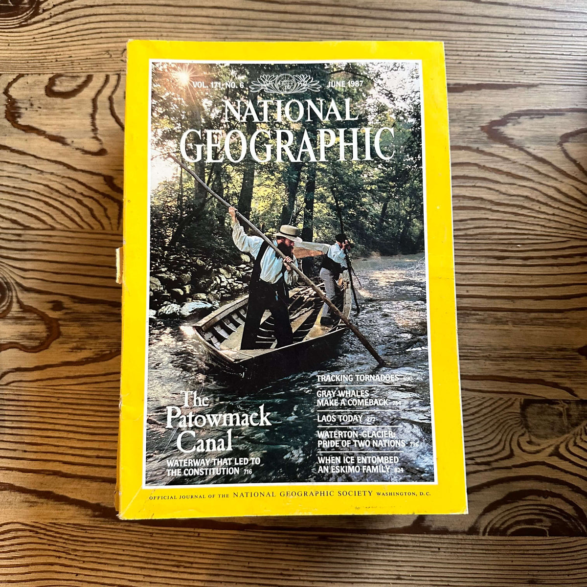 1980s National Geographic magazines