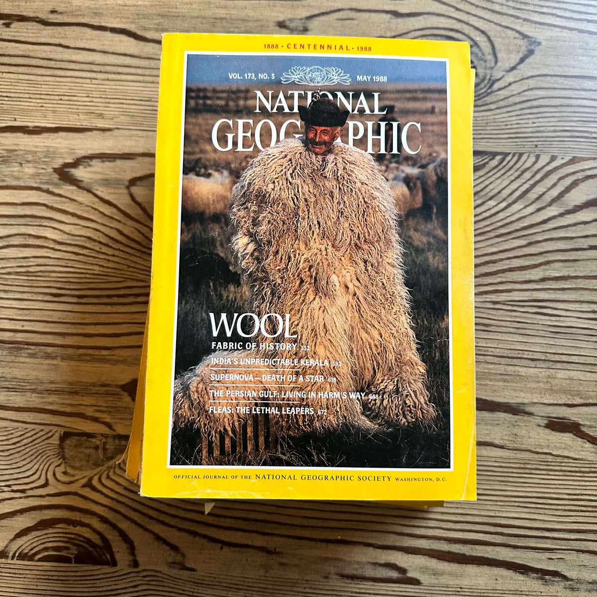 1980s National Geographic magazines