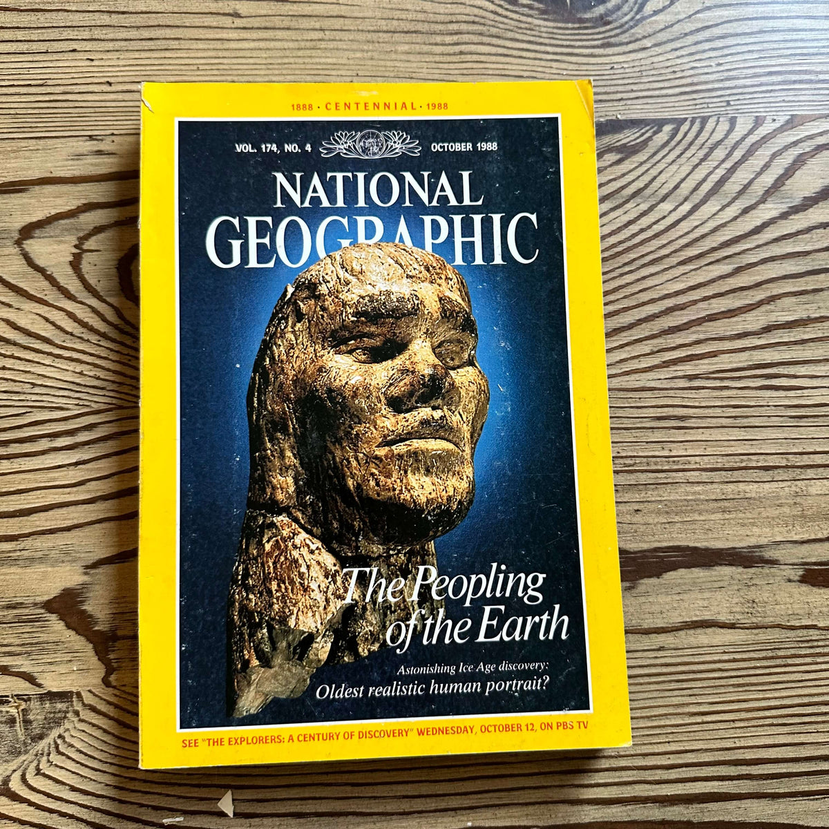 1980s National Geographic magazines