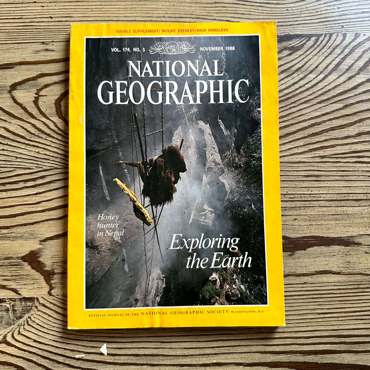 1980s National Geographic magazines