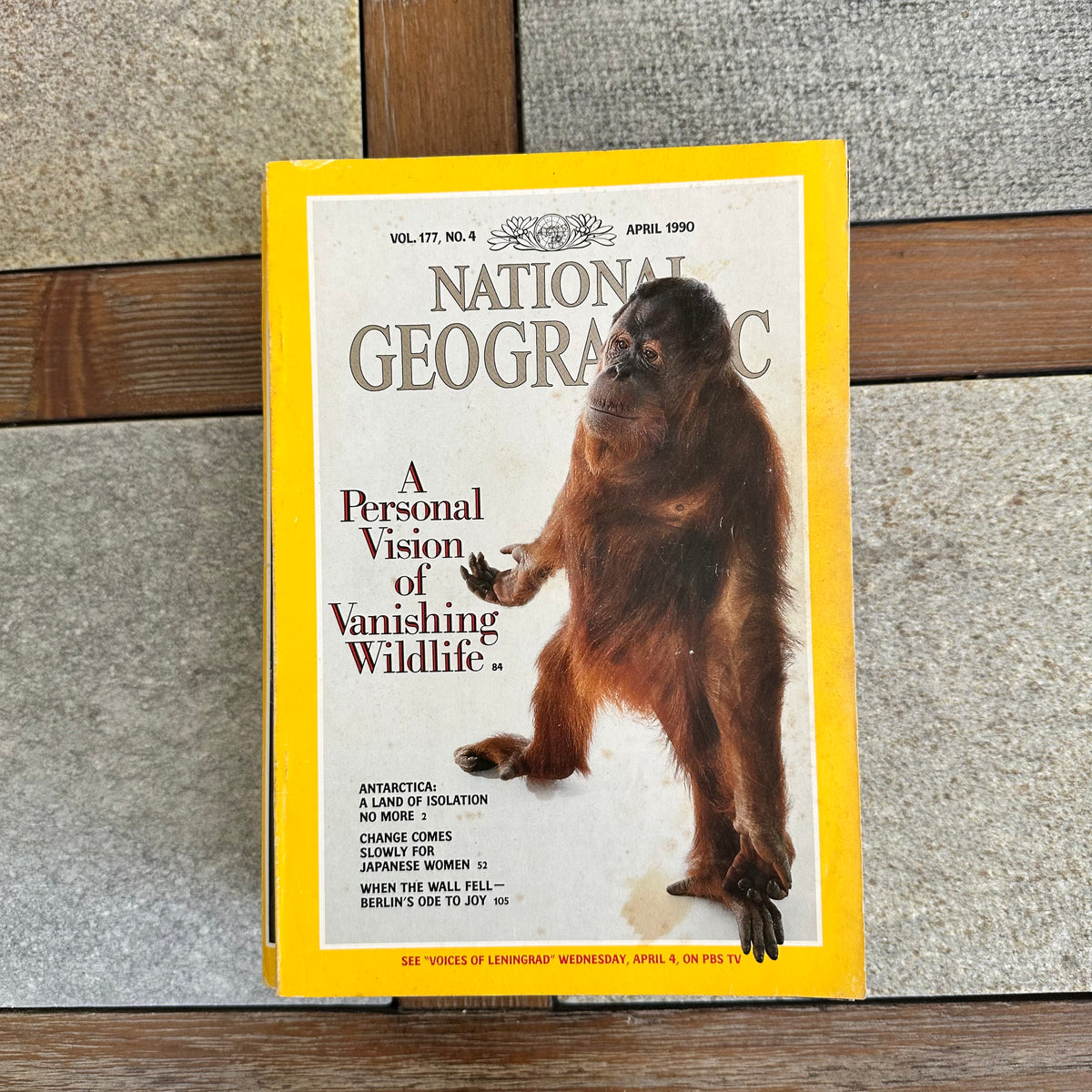 1990s National Geographic magazines
