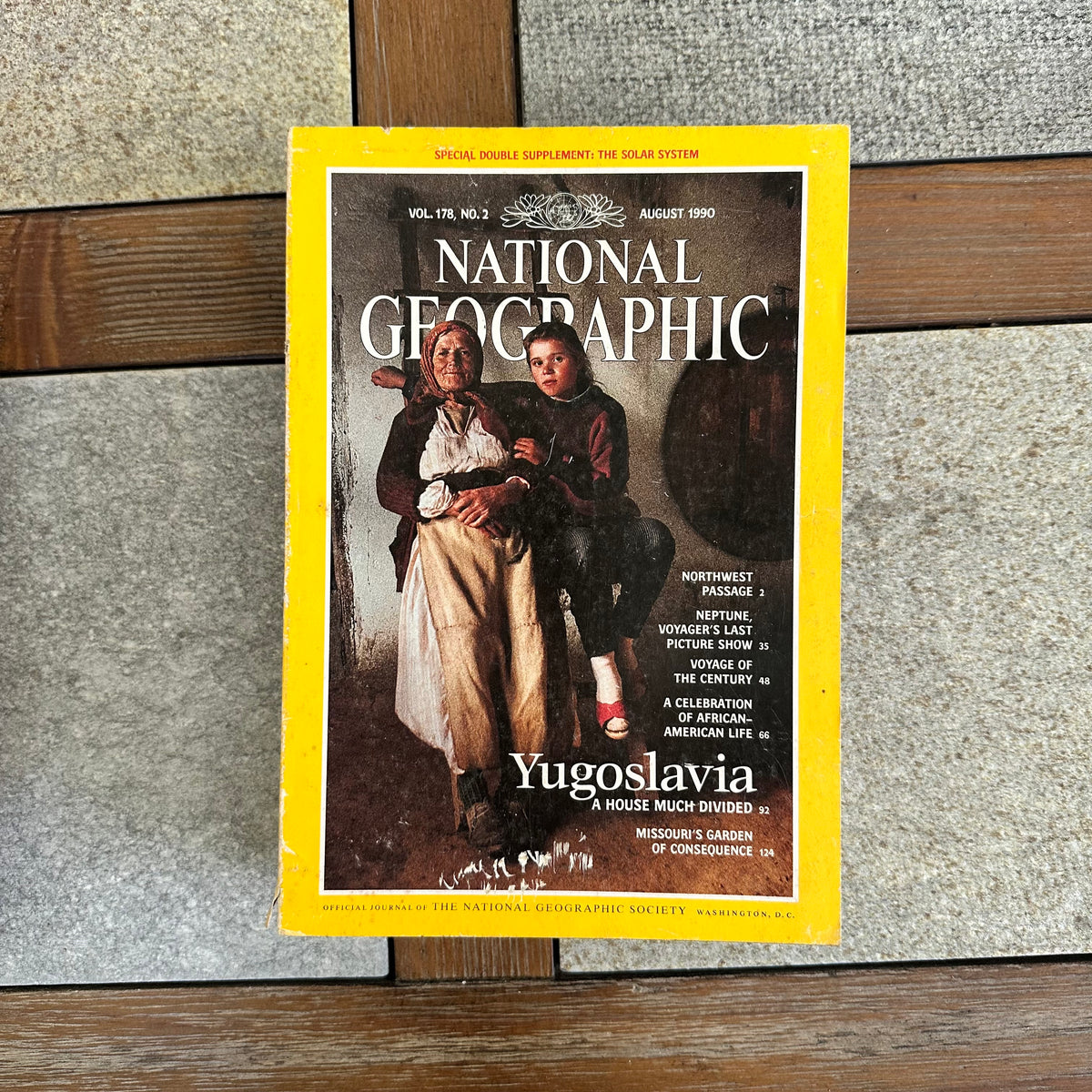 1990s National Geographic magazines