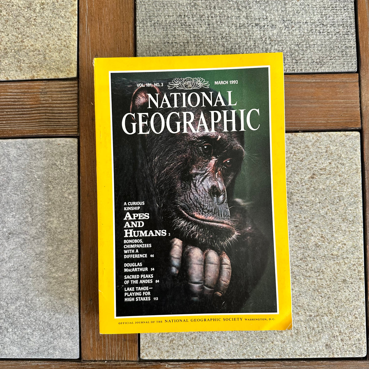 1990s National Geographic magazines