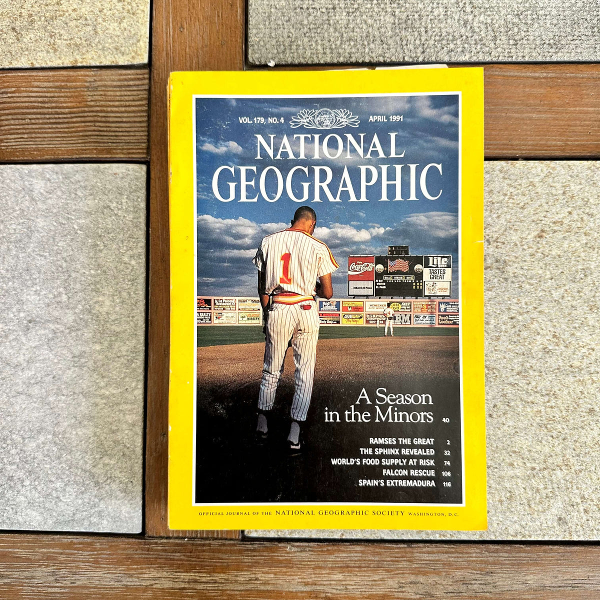 1990s National Geographic magazines