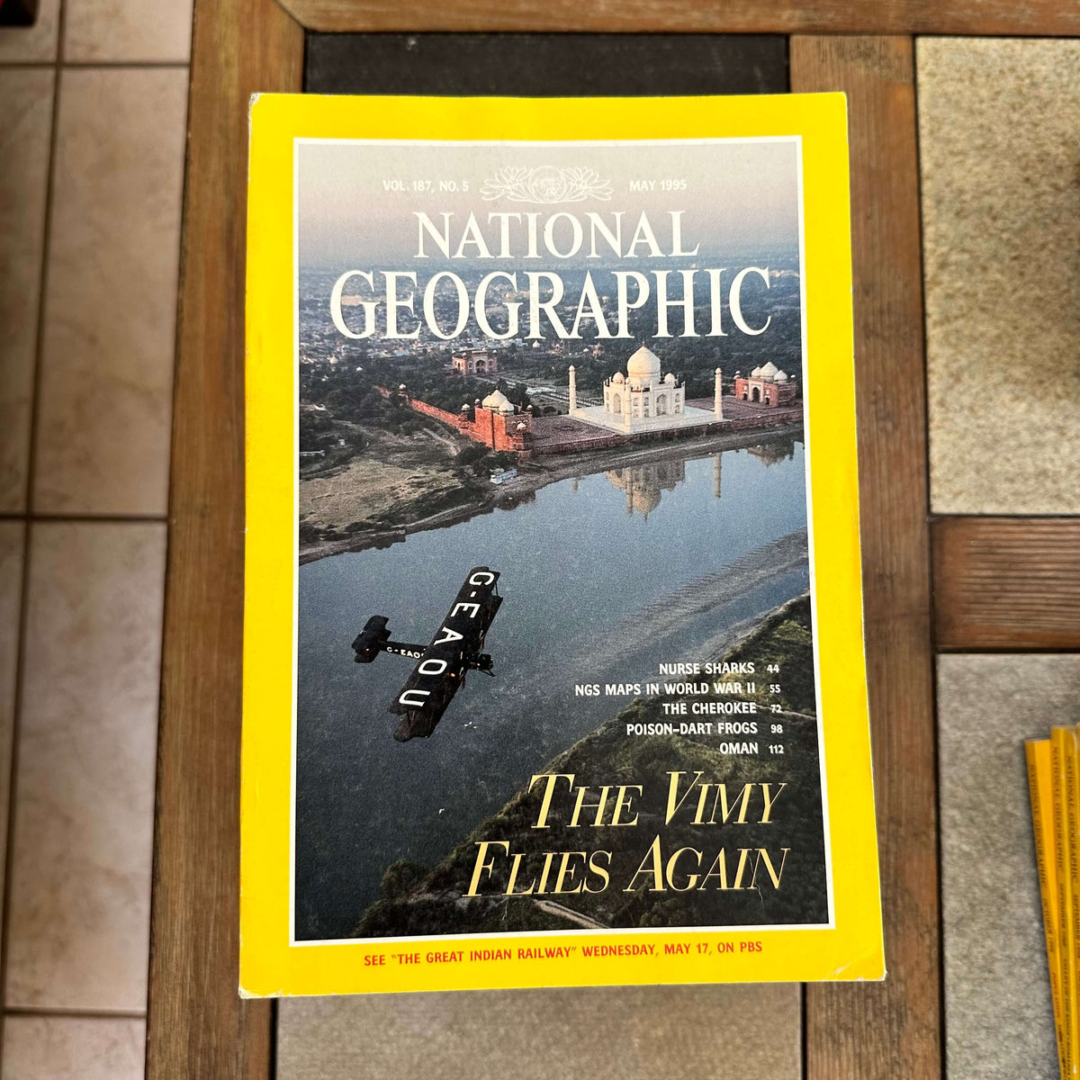 1990s National Geographic magazines