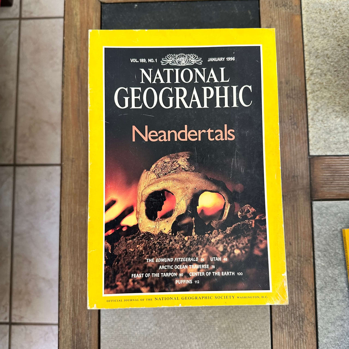 1990s National Geographic magazines