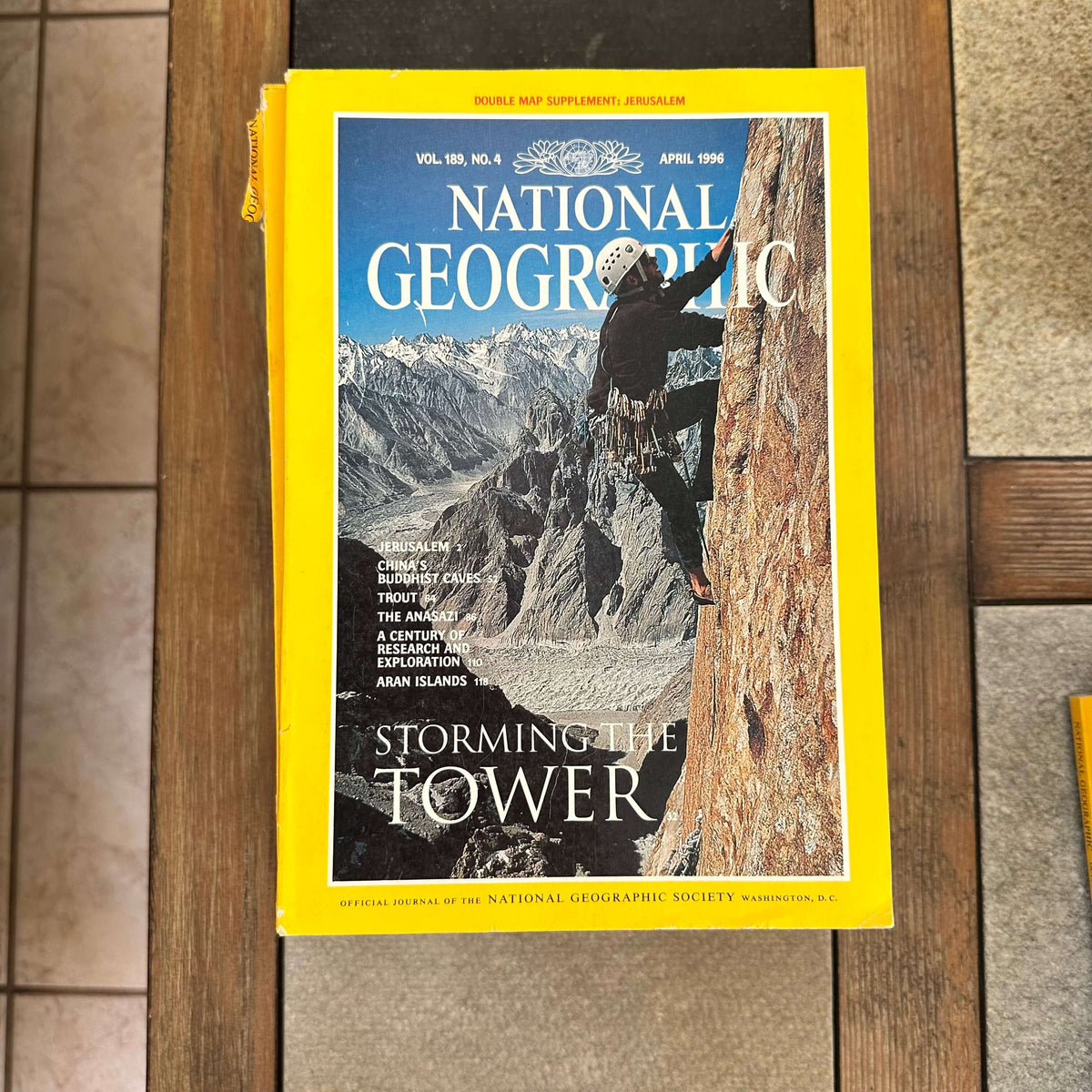 1990s National Geographic magazines