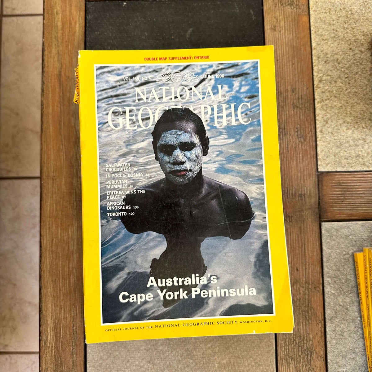 1990s National Geographic magazines