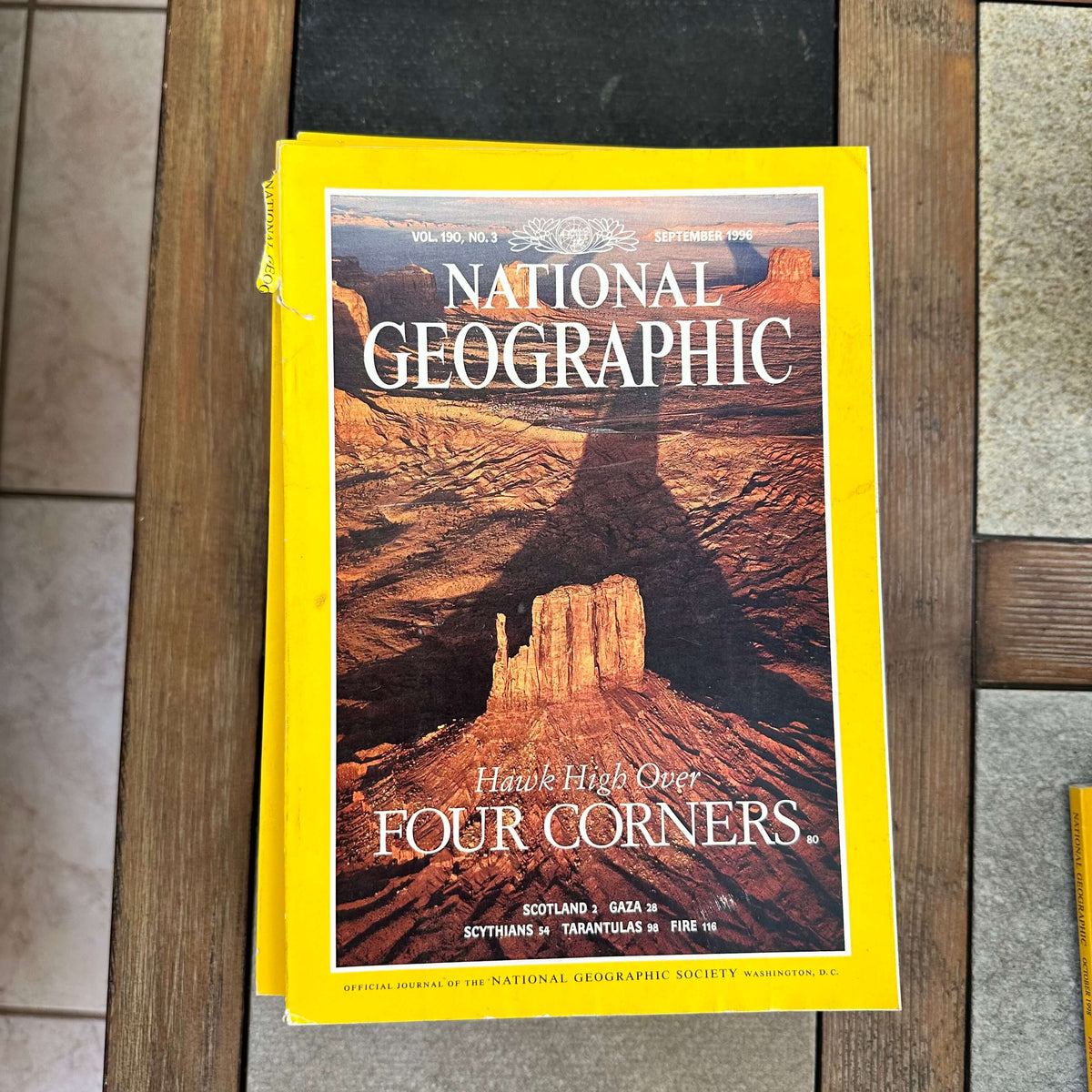 1990s National Geographic magazines