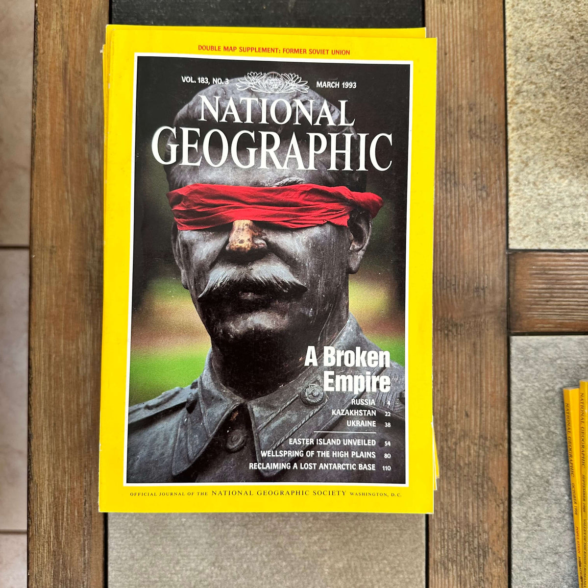 1990s National Geographic magazines