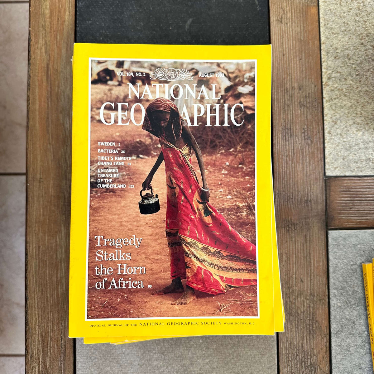 1990s National Geographic magazines