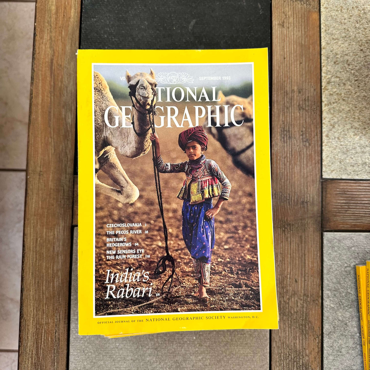 1990s National Geographic magazines