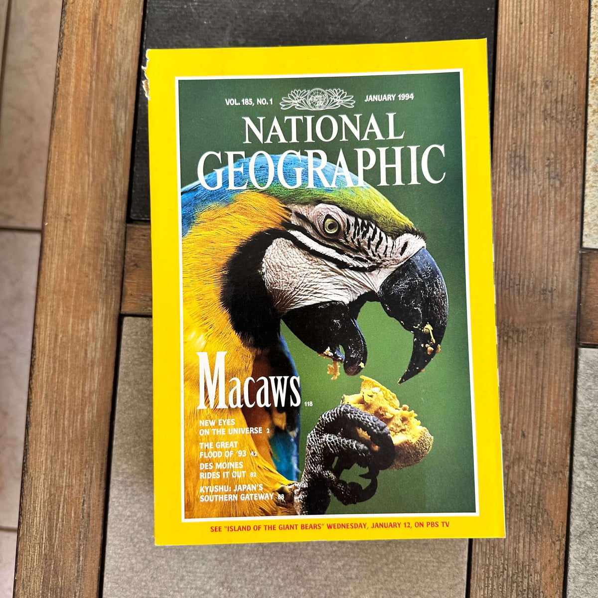 1990s National Geographic magazines