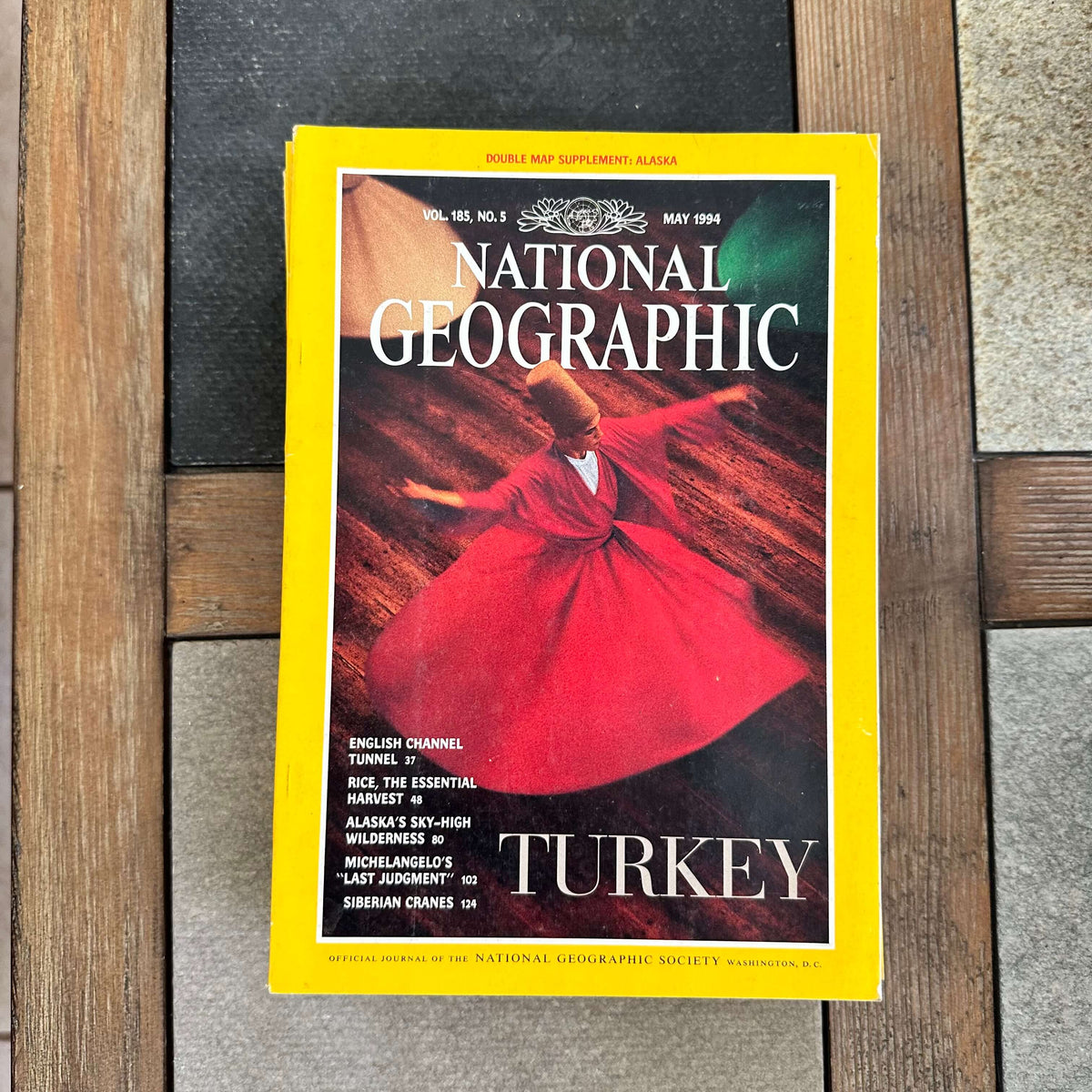 1990s National Geographic magazines